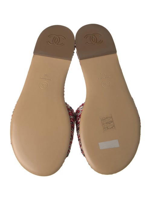 Chanel 2018 Interlocking CC Logo Slides