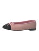 Chanel 2024 Interlocking CC Logo Ballet Flats
