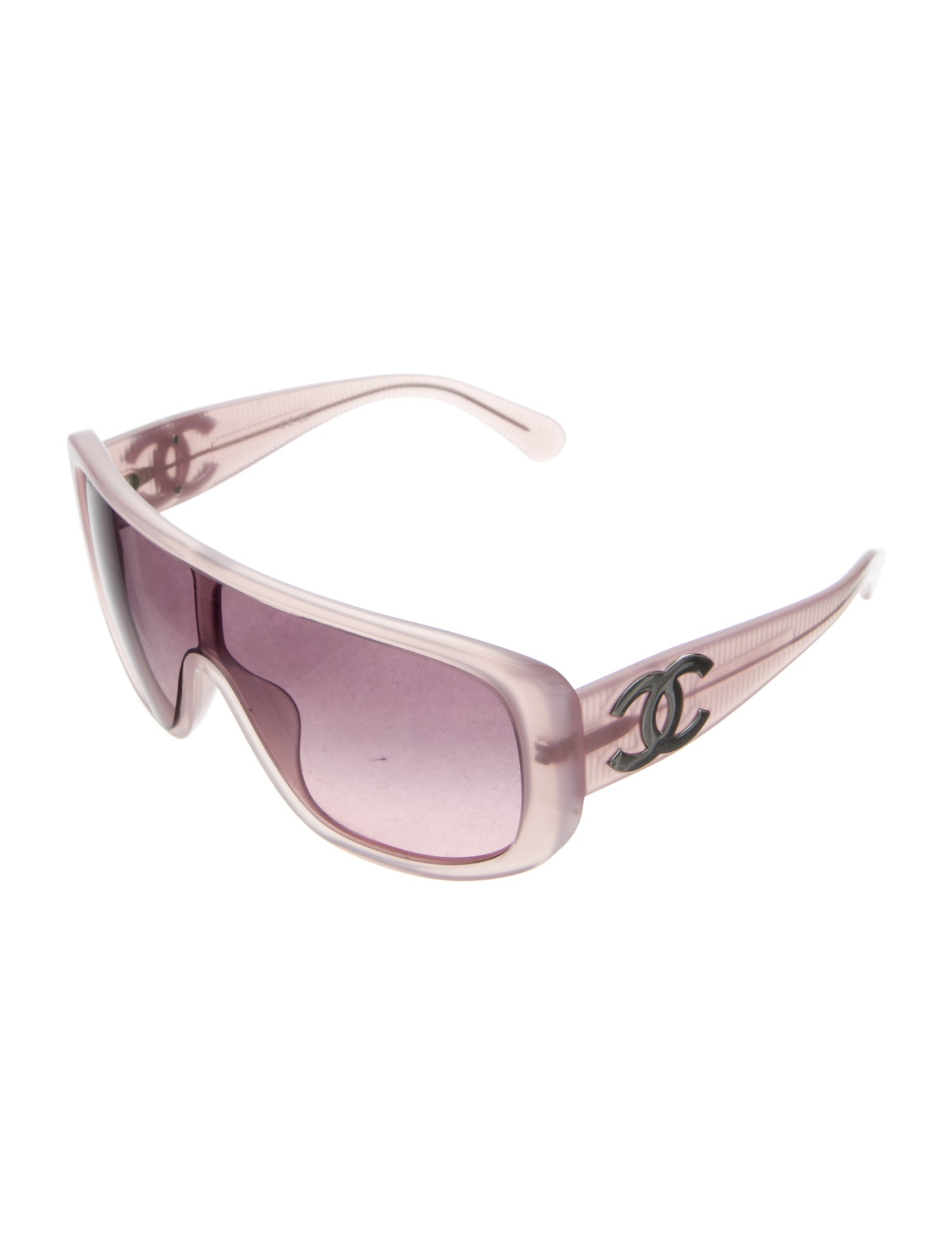 Chanel 2010's Interlocking CC Logo Sunglasses