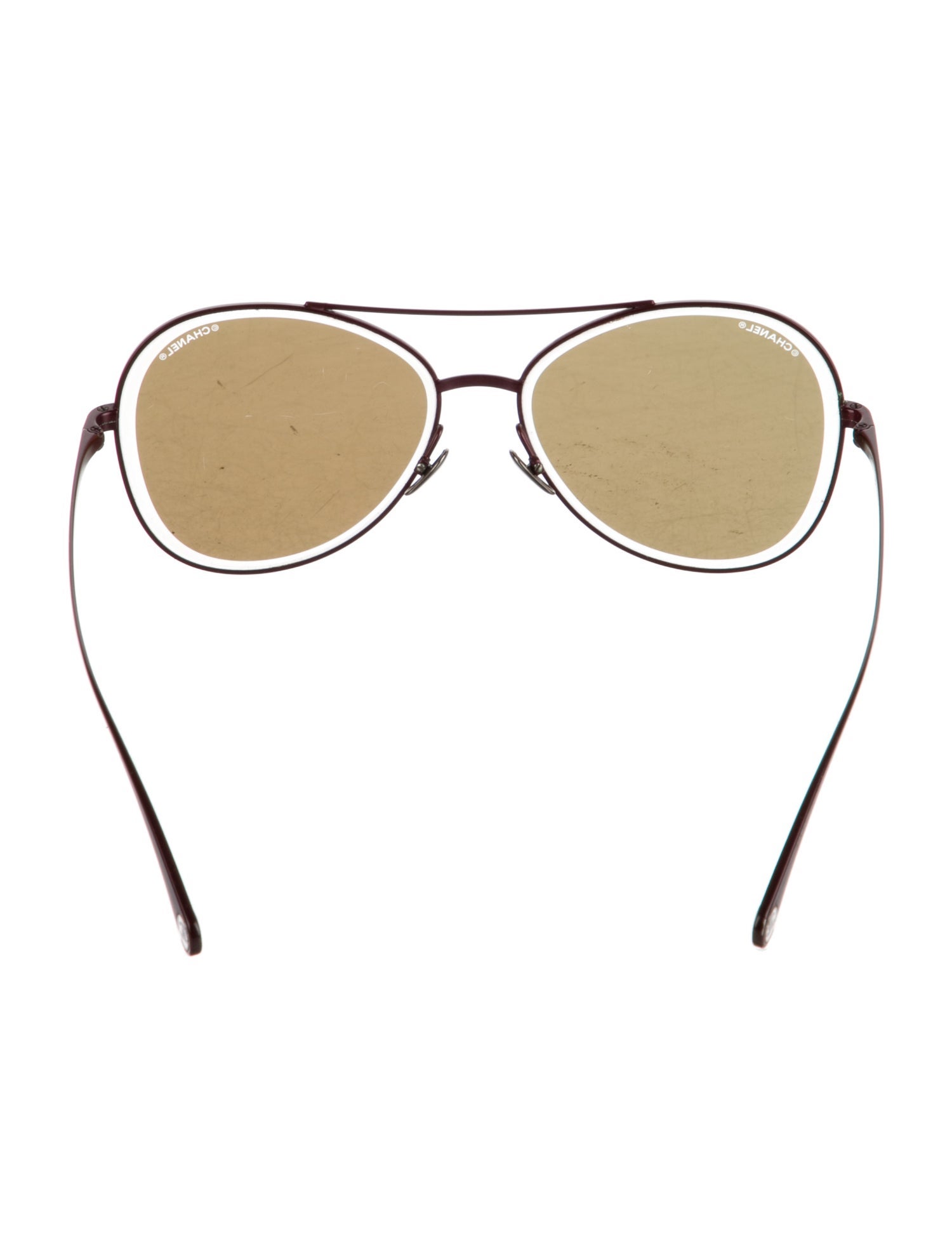 Chanel Interlocking CC Logo Aviator Sunglasses