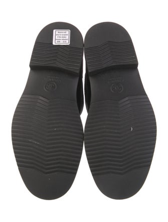 Chanel 2014 Interlocking CC Logo Combat Boots