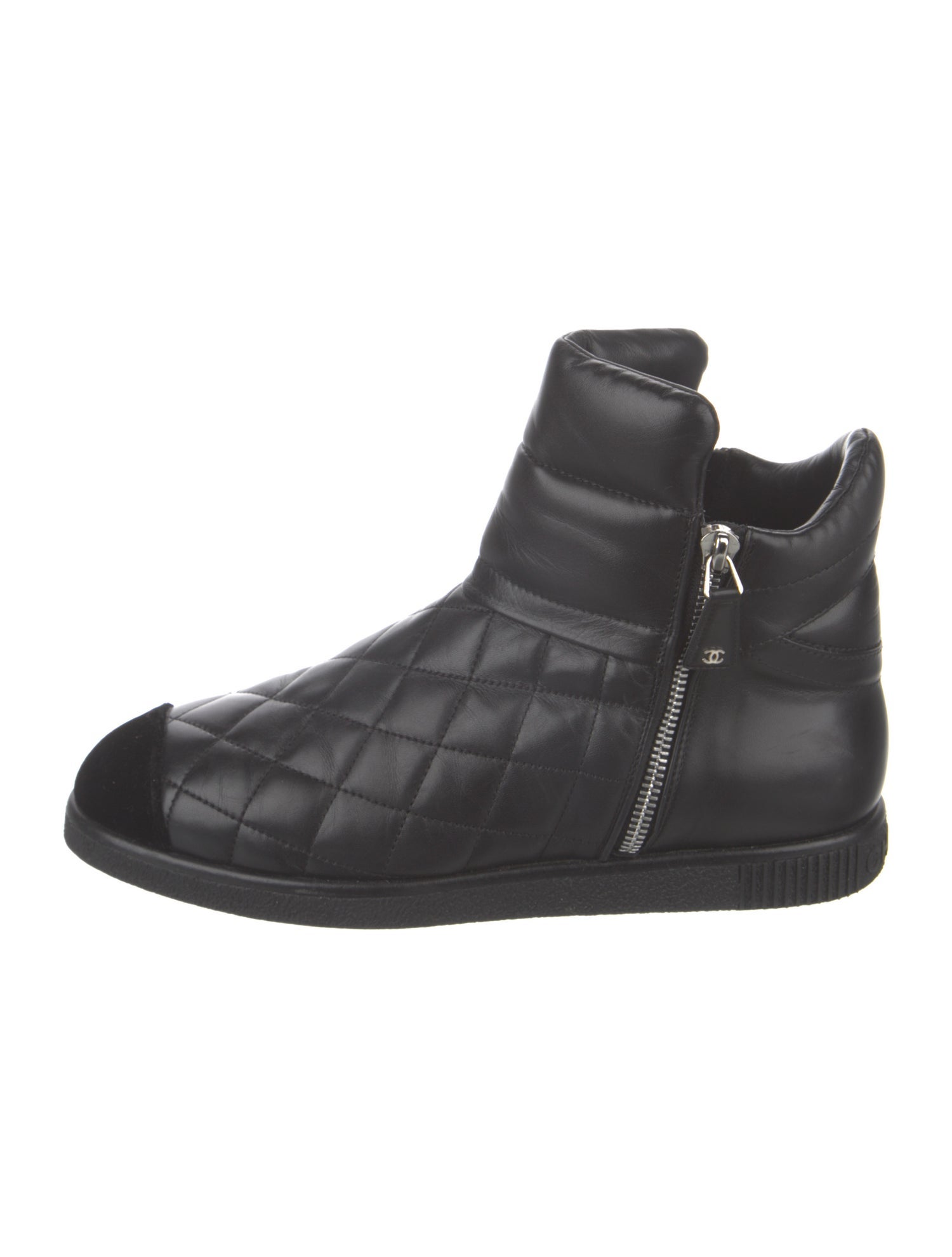 Chanel 2011-2012 Interlocking CC Logo Boots