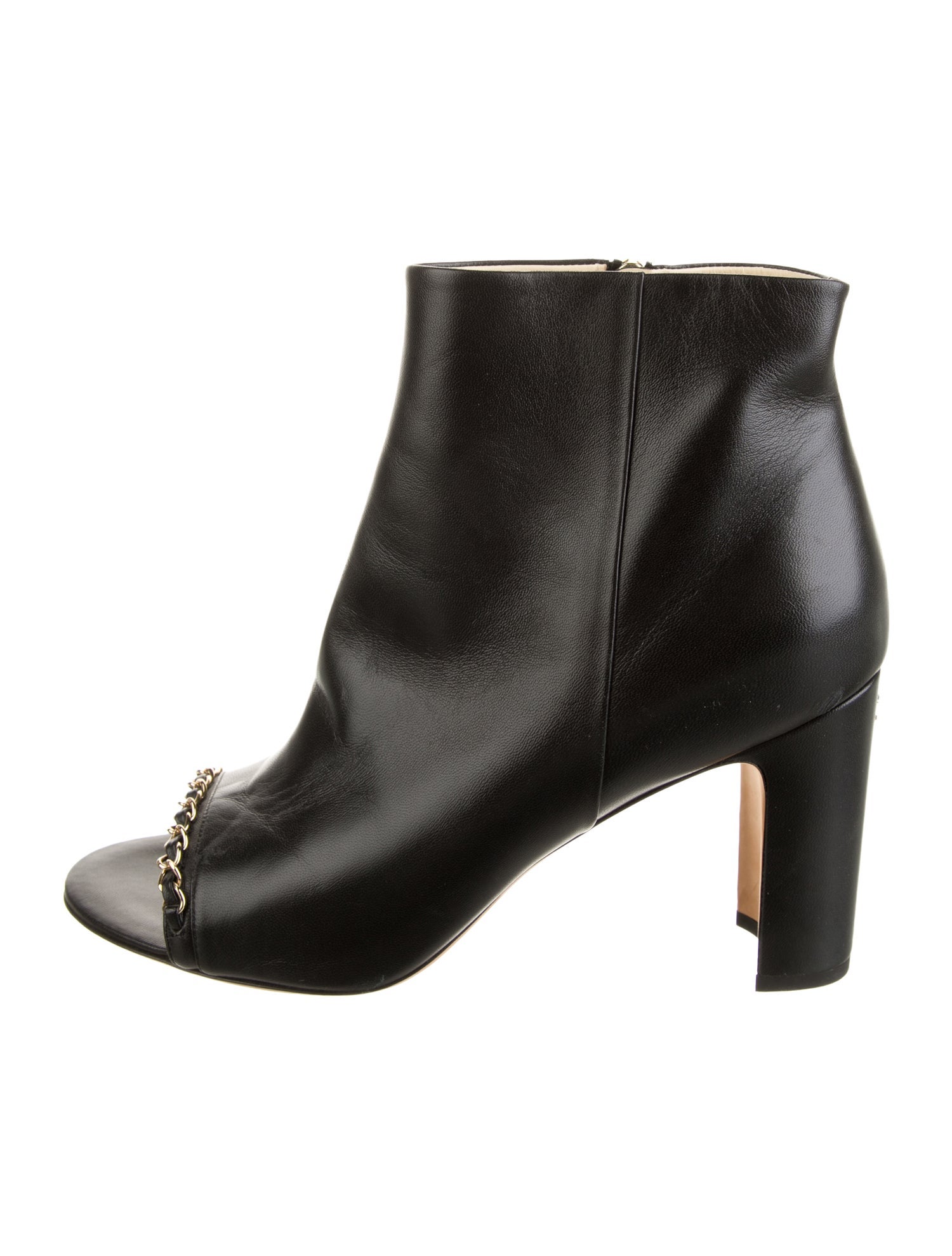 Chanel 2016 Interlocking CC Logo Boots