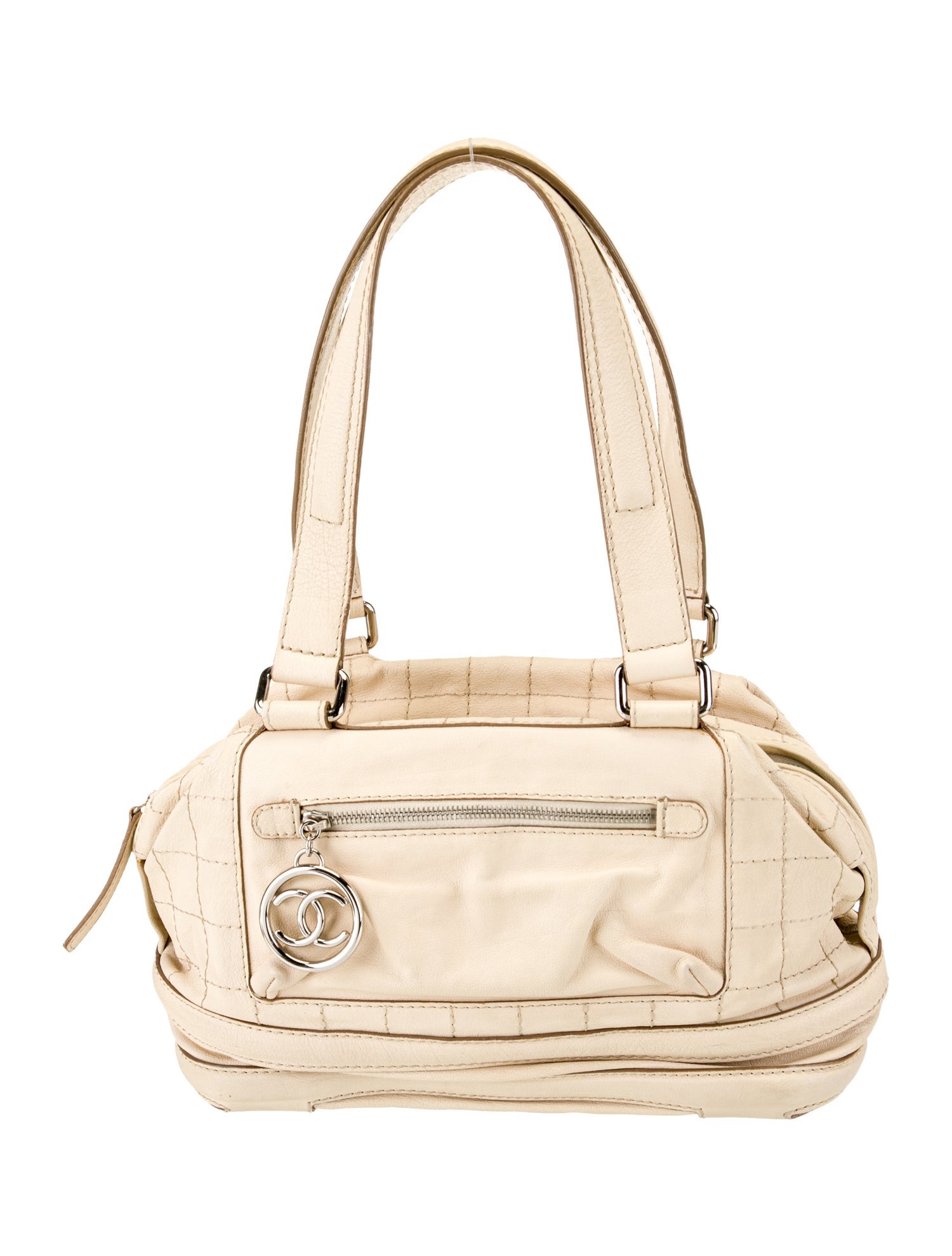 Chanel Essential Square Quilt Bowler Bag