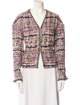 Chanel 2022 Tweed Pattern Jacket