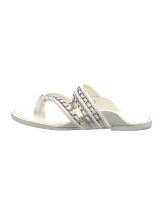 Chanel 2019 Interlocking CC Logo Slides