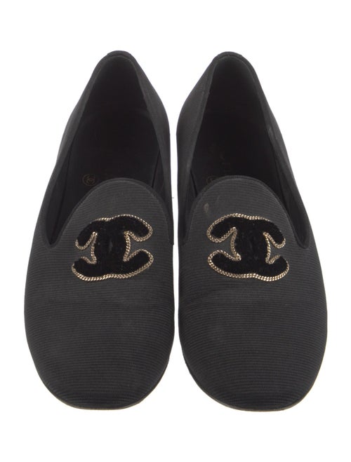 Chanel 2017 Interlocking CC Logo Loafers