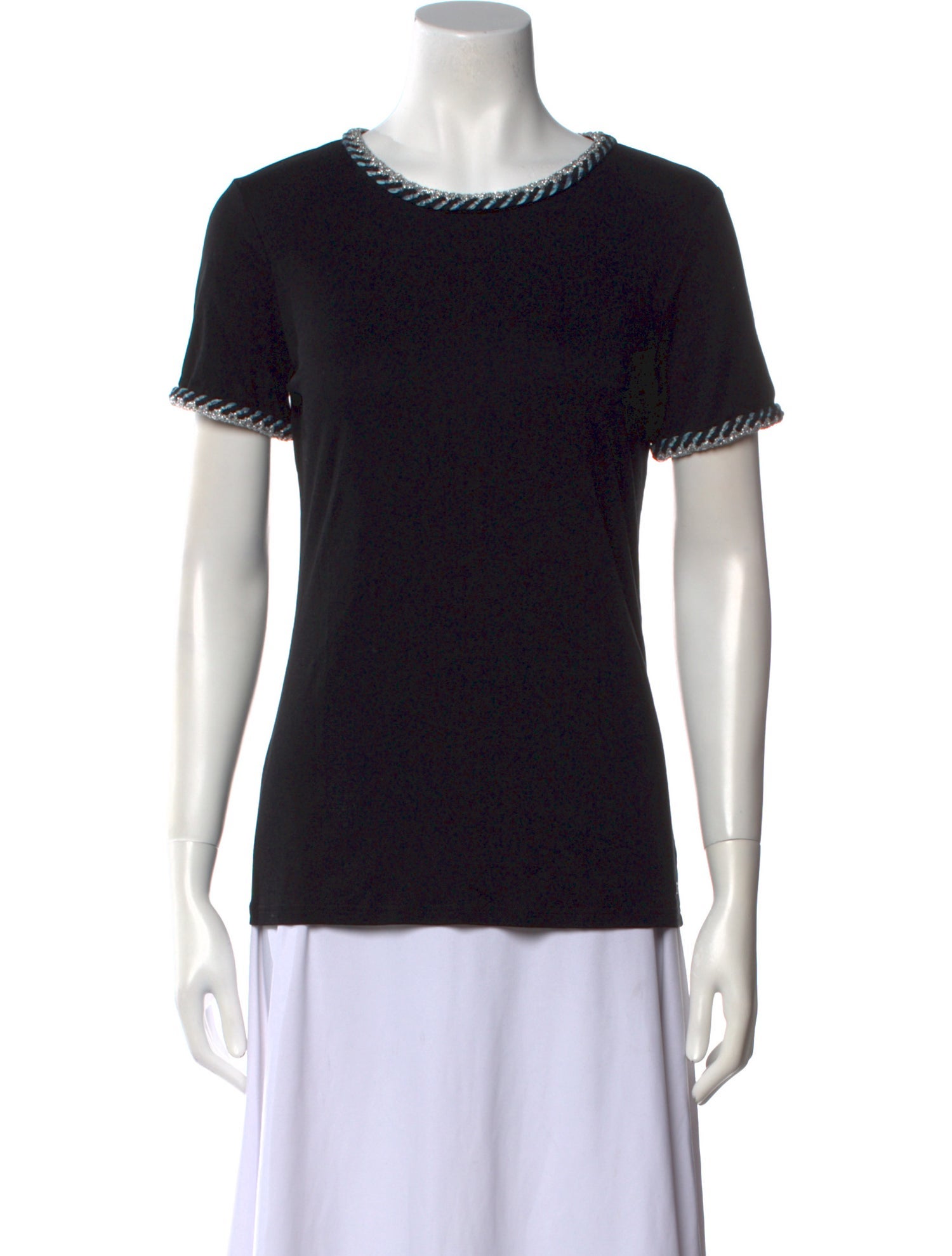 Chanel 2018 Scoop Neck T-Shirt