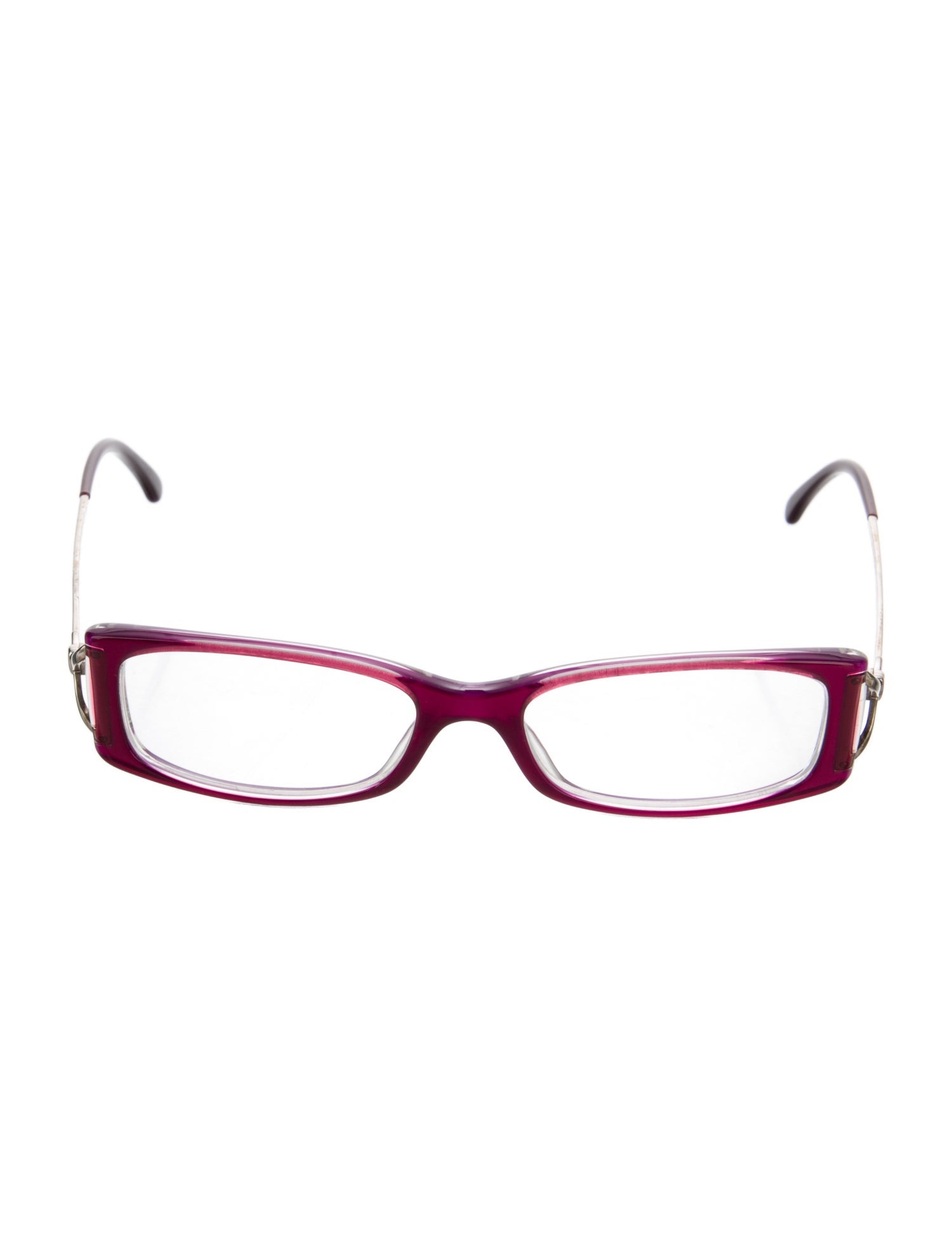 Chanel Interlocking CC Logo Square Eyeglasses