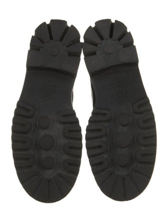 Chanel 2022 Interlocking CC Logo Chelsea Boots