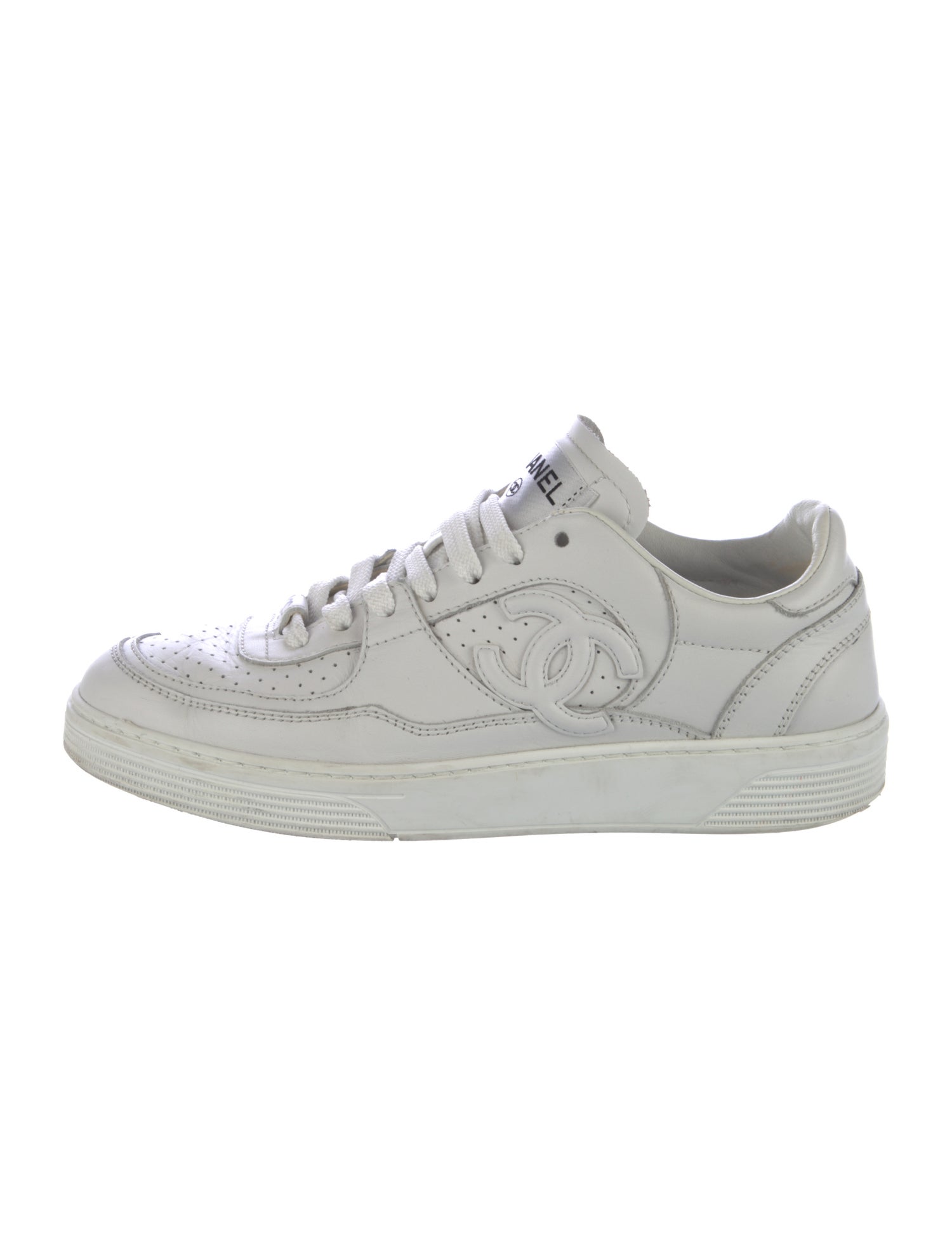 Chanel 2023 Interlocking CC Logo Sneakers