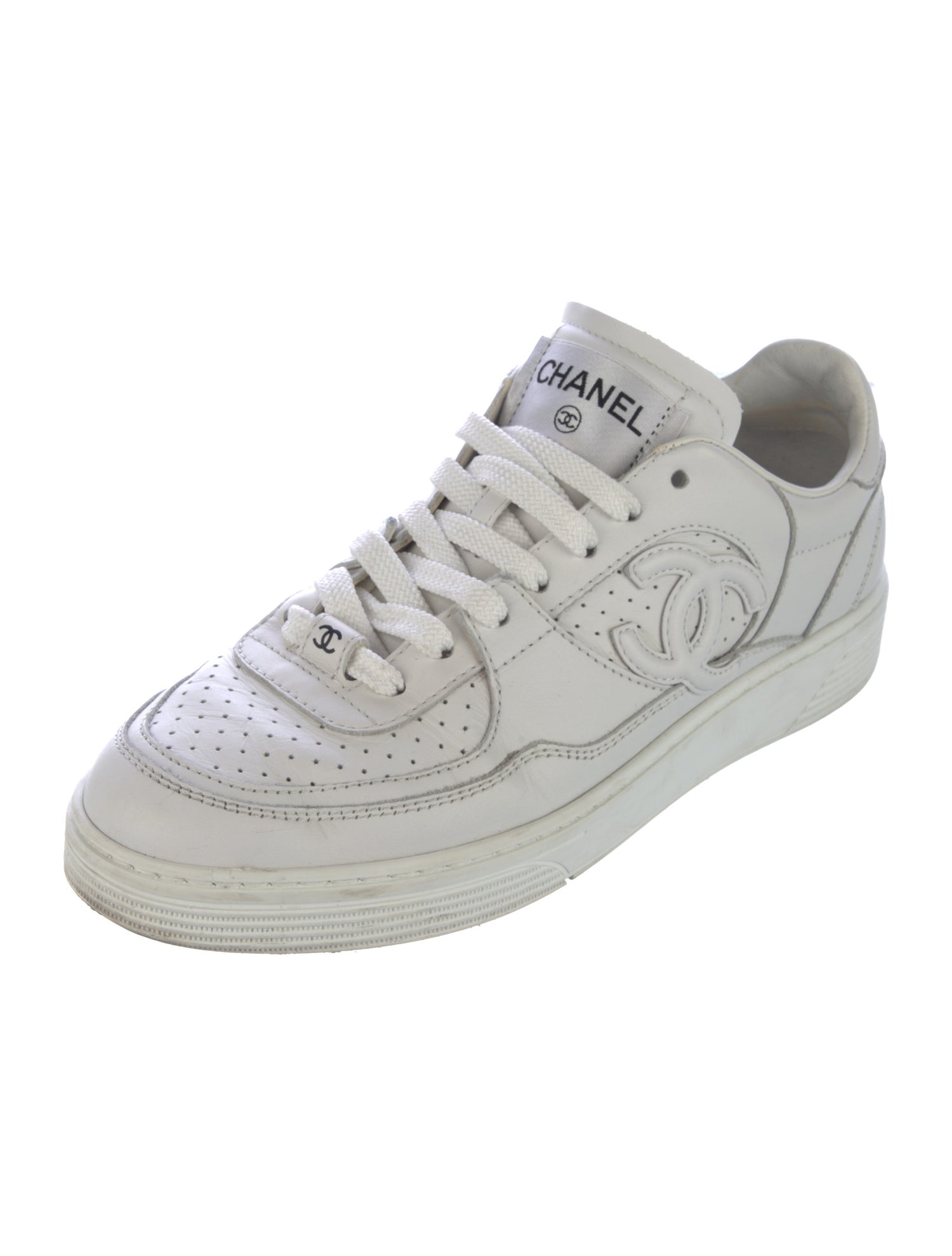 Chanel 2023 Interlocking CC Logo Sneakers