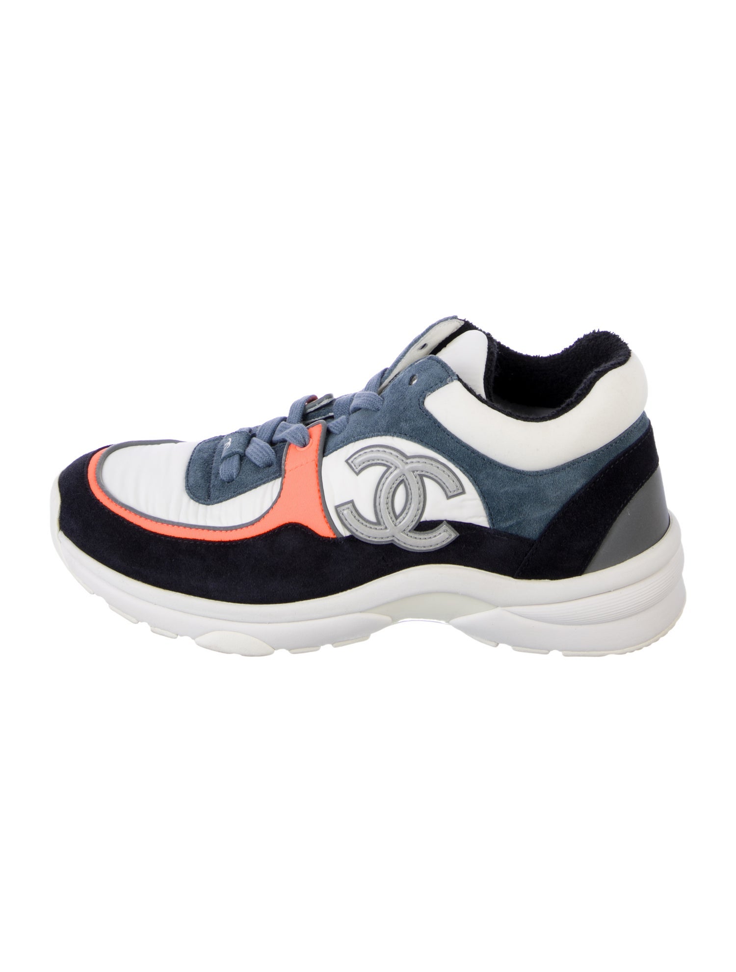 Chanel Interlocking CC Logo Sneakers