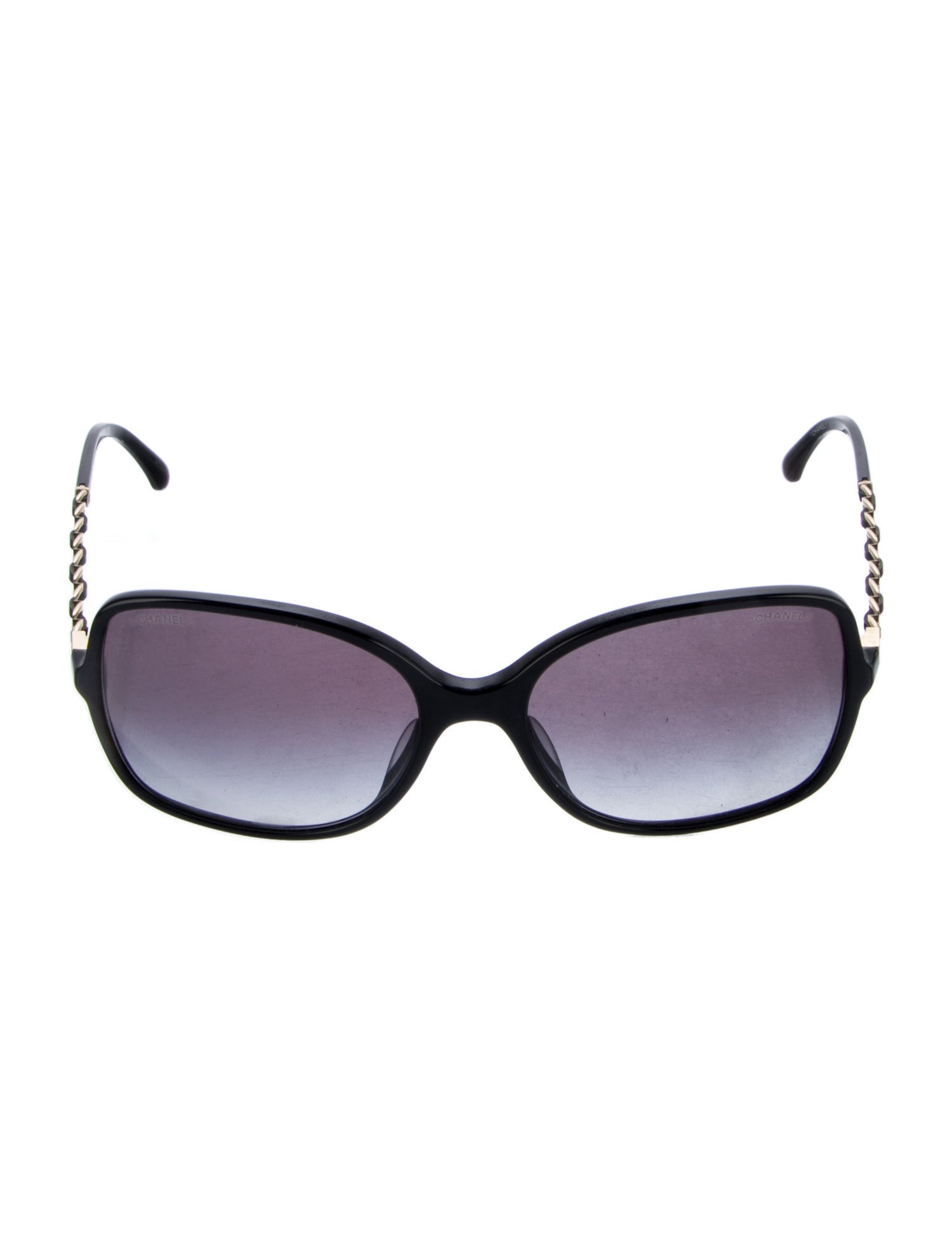 Chanel Interlocking CC Logo Square Sunglasses