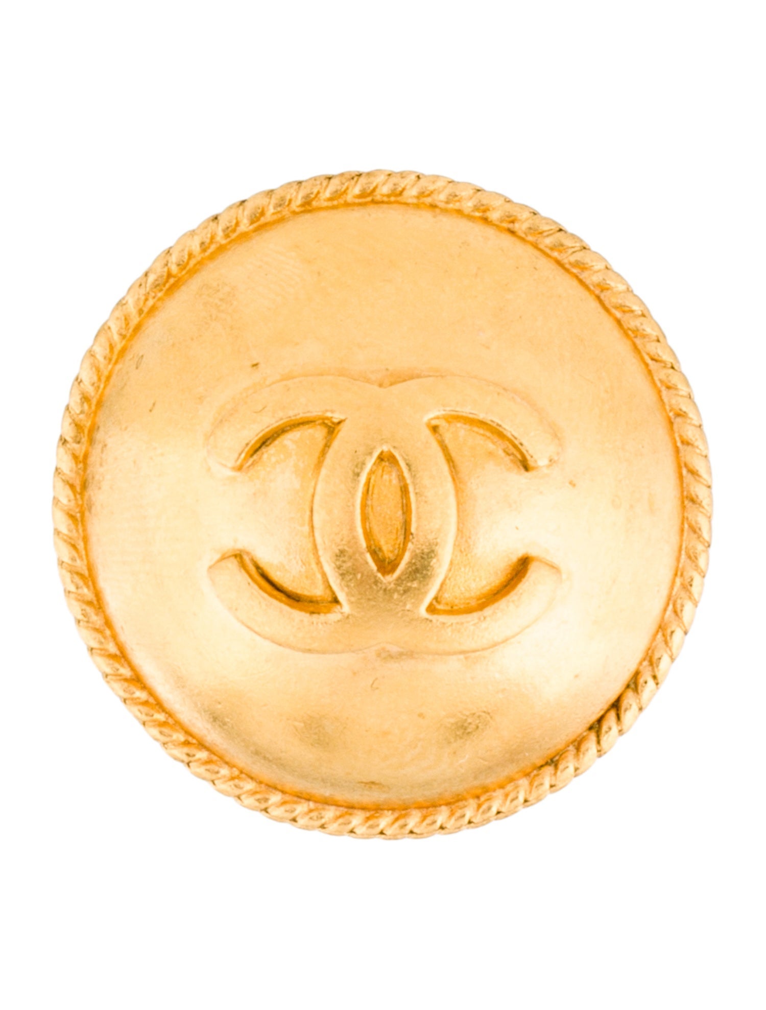 Chanel Vintage CC Single Clip-On Earring