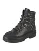 Chanel 2021 Interlocking CC Logo Combat Boots
