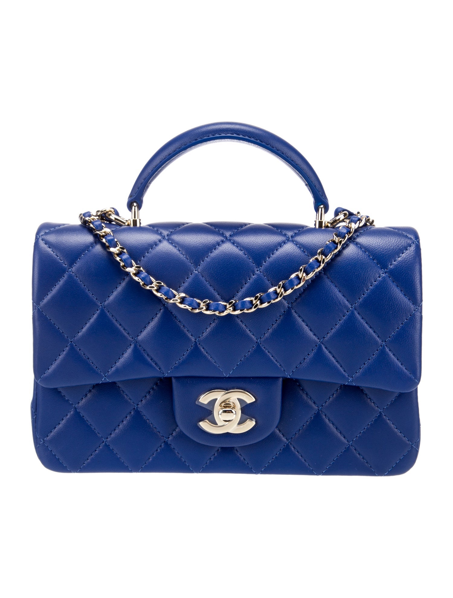 Chanel Rectangular Mini Top Handle Flap Bag