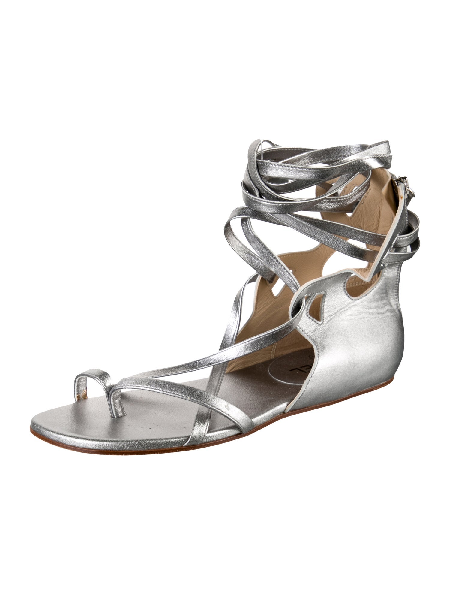 Chanel 2011 Calfskin Gladiator Sandals