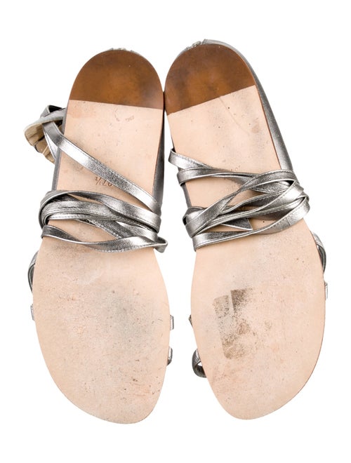 Chanel 2011 Calfskin Gladiator Sandals