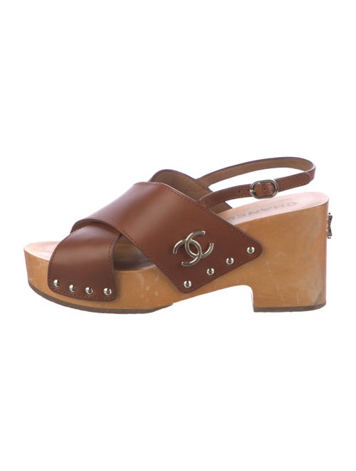 Chanel 2020 Slingback Clog Slingback Sandals