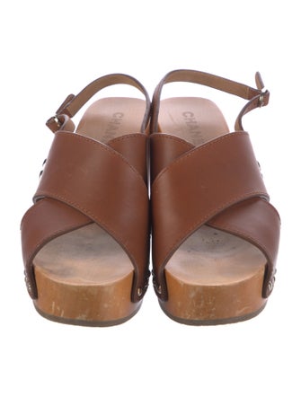 Chanel 2020 Slingback Clog Slingback Sandals