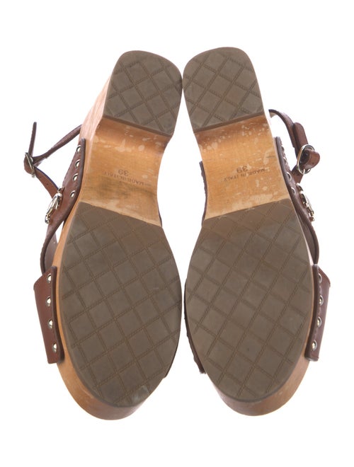 Chanel 2020 Slingback Clog Slingback Sandals