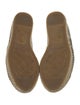Chanel Interlocking CC Logo Lambskin Espadrilles