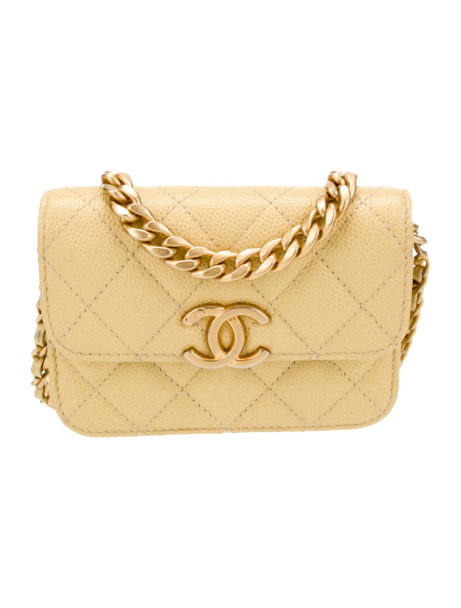 Chanel Melody Card Holder On Chain