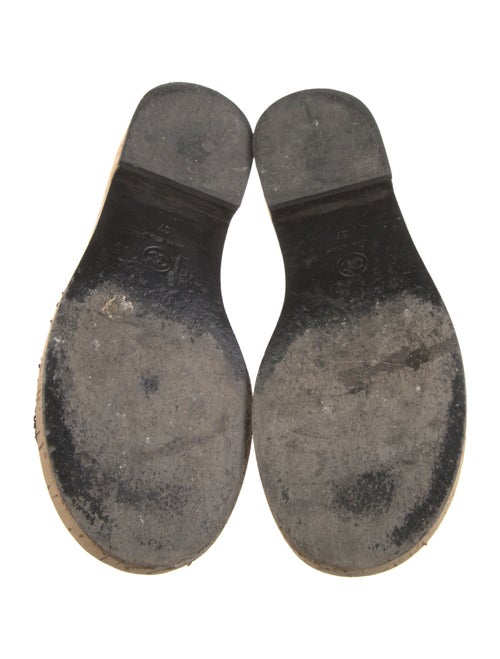 Chanel 2018 Chain-Link Accent Slides