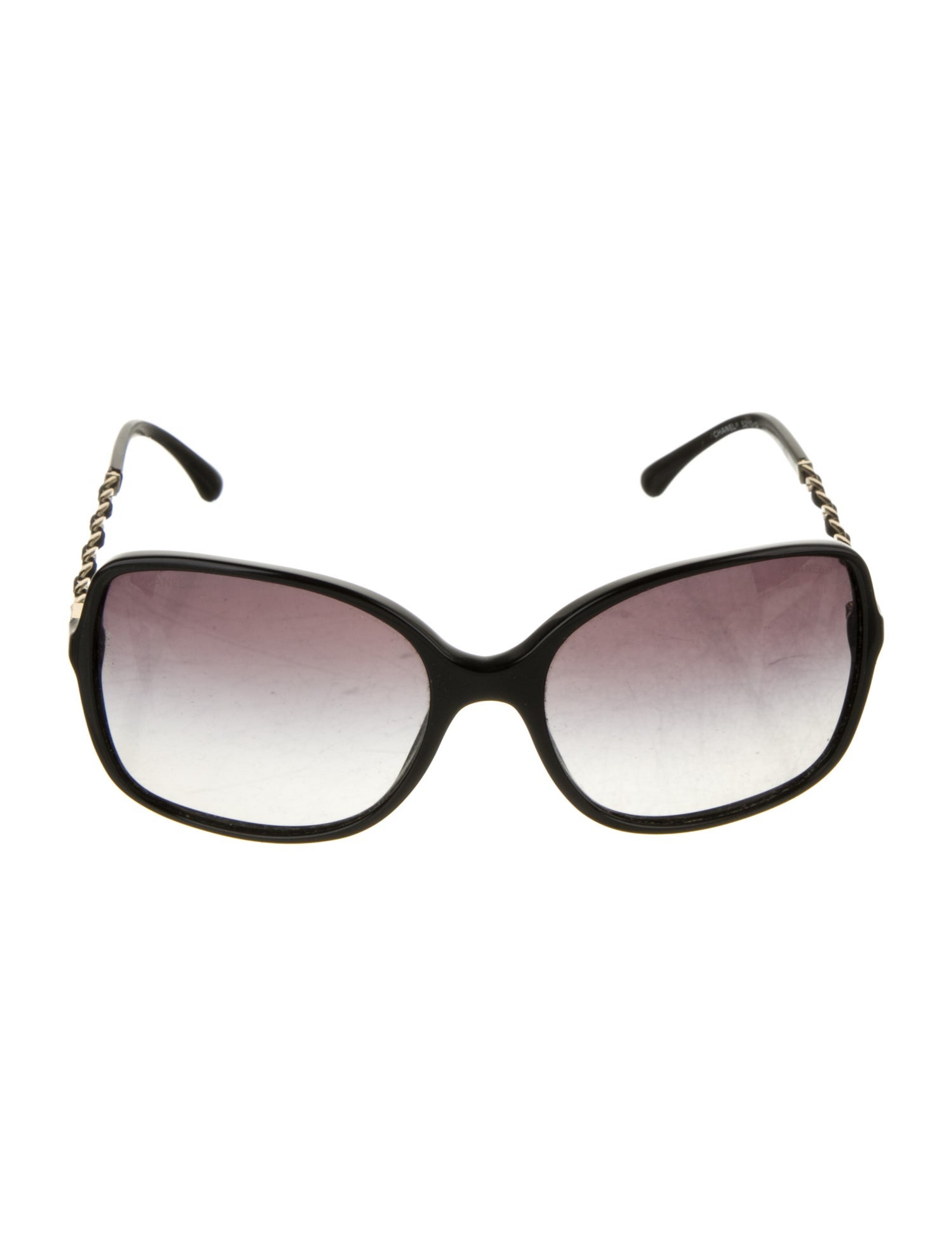 Chanel Interlocking CC Logo Oversize Sunglasses