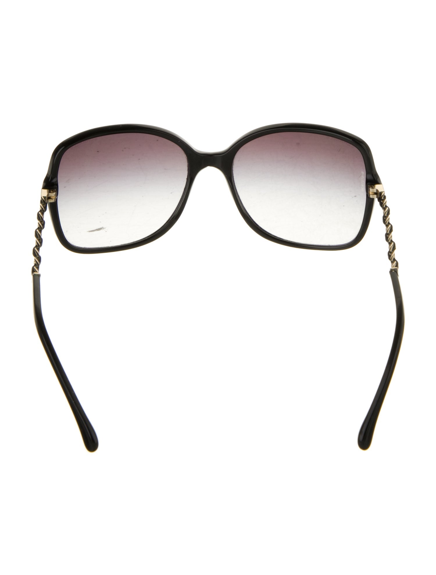 Chanel Interlocking CC Logo Oversize Sunglasses