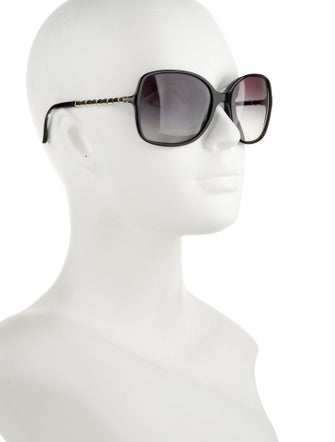 Chanel Interlocking CC Logo Oversize Sunglasses