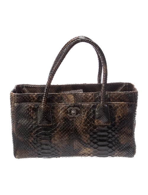 Chanel Medium Python Executive Cerf Tote
