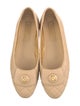 Chanel 2023 Interlocking CC Logo Flats
