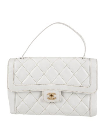 Chanel Handle Bags Wild Stitch Top Flap Bag