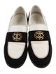 Chanel 2022 Interlocking CC Logo Loafers