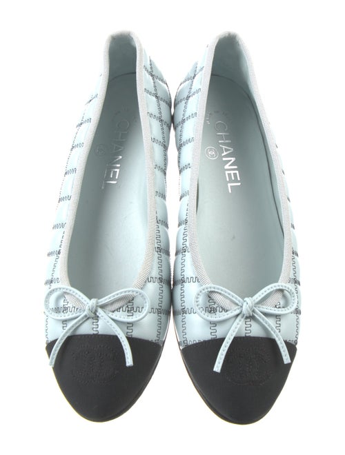 Chanel 2024 Interlocking CC Logo Flats
