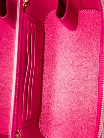 Chanel Small Top Handle Vanity Case w/ Chain