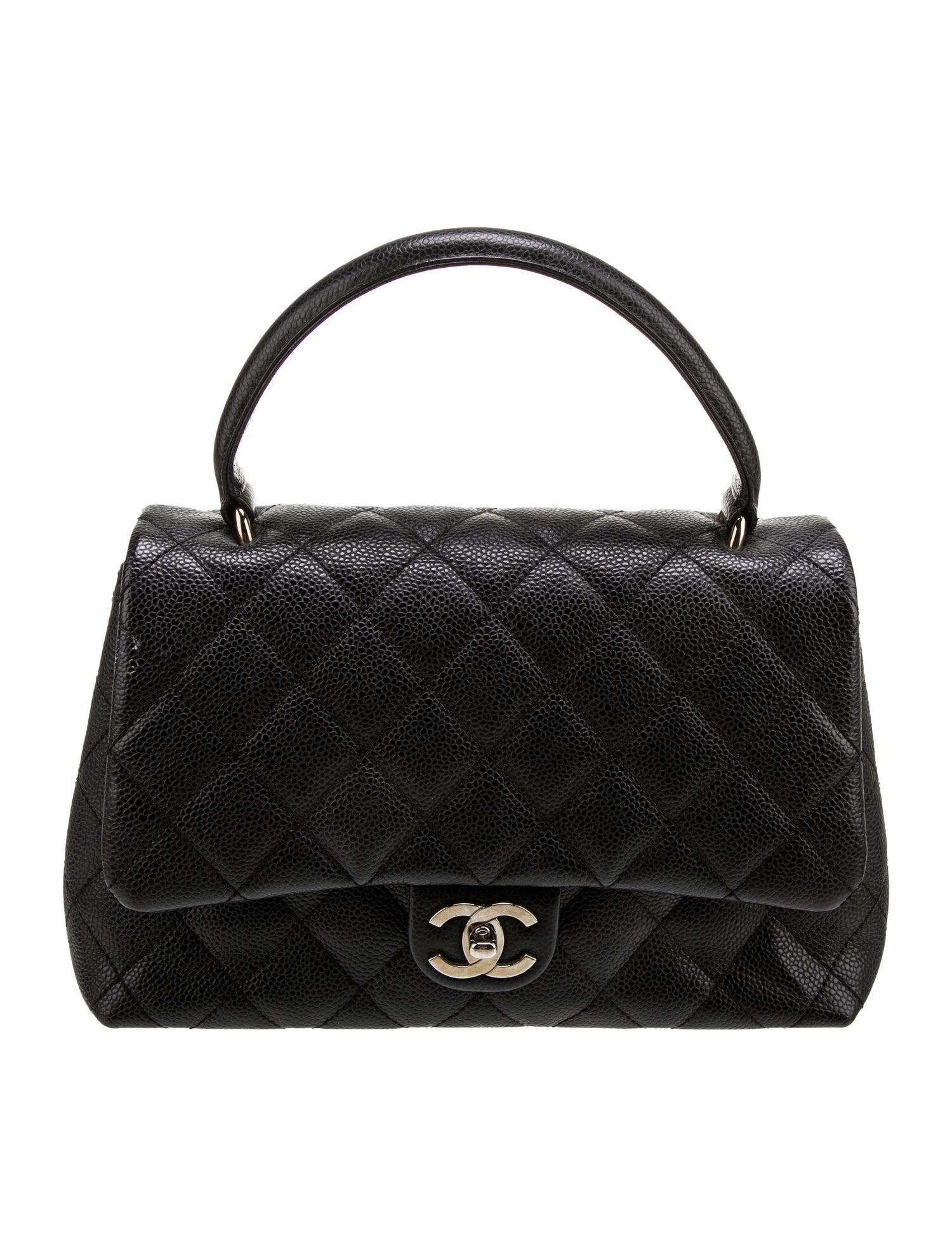 ショルダーバッグ・ポシェット × ヴィンテージ(中古) Chanel Top Handle Mini Crossbody Bag Chanel Small Black Trendy Spirit Top Handle Bag - Luxe Du Jour