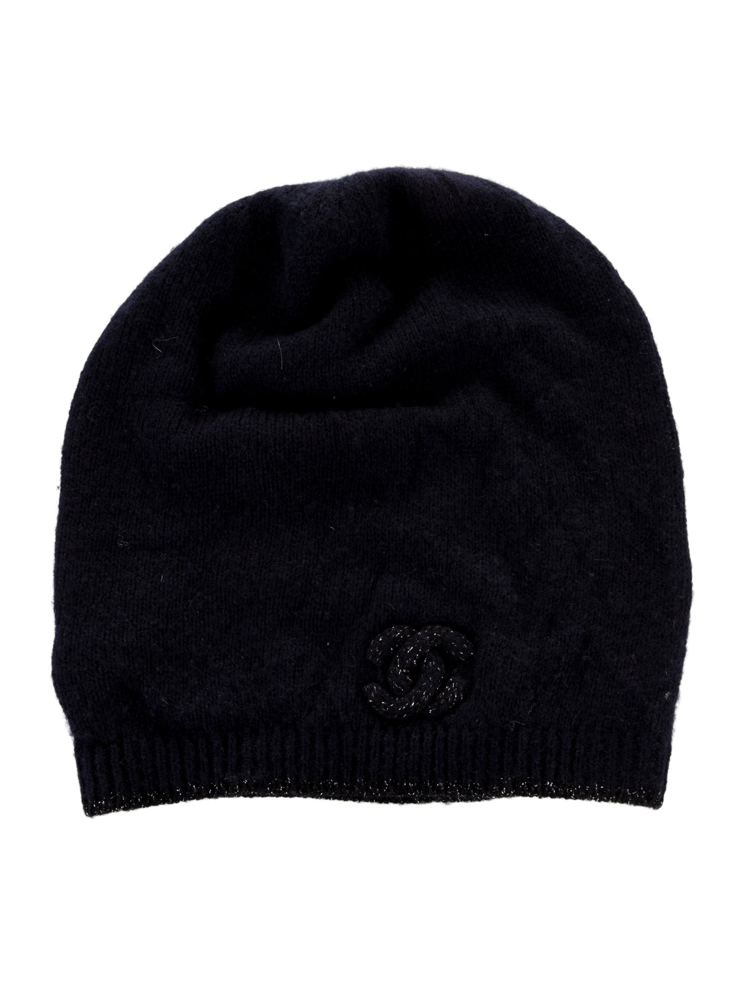 Chanel Chanel CC Cashmere Beanie