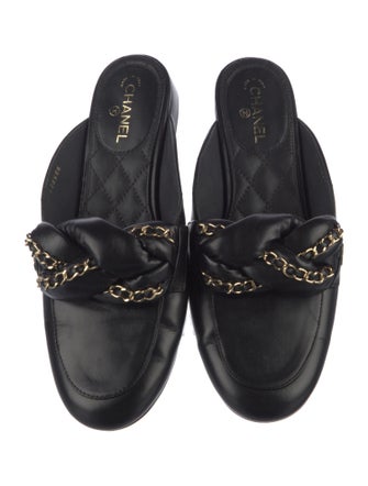 Chanel 2017 Interlocking CC Logo Mules