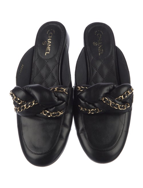 Chanel 2017 Interlocking CC Logo Mules