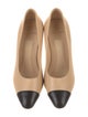 Chanel Interlocking CC Logo Leather Pumps