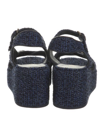 Chanel 2024 Interlocking CC Logo Espadrilles