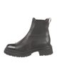 Chanel 2022 Interlocking CC Logo Chelsea Boots