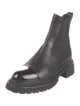 Chanel 2022 Interlocking CC Logo Chelsea Boots