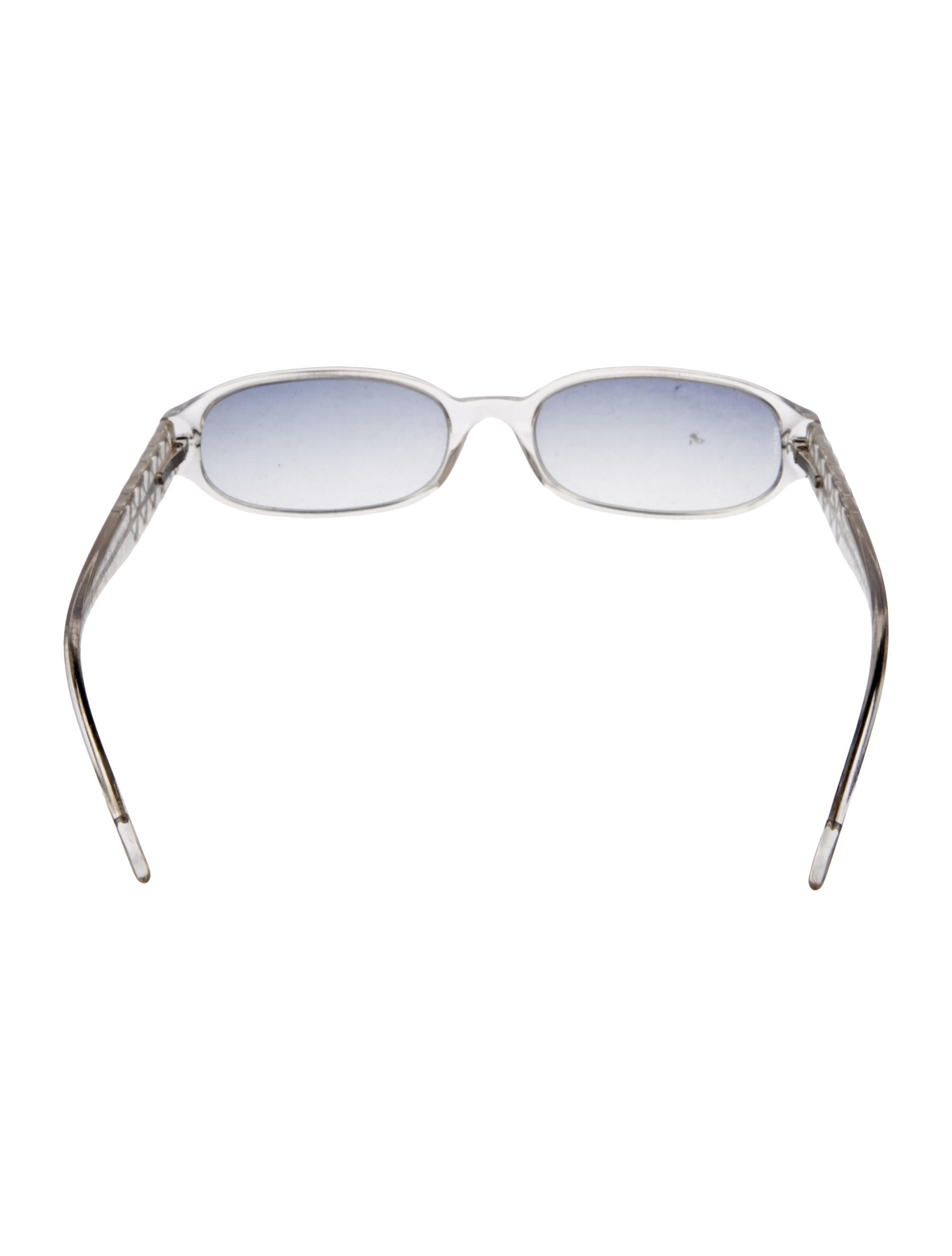 Chanel Interlocking CC Logo Narrow Sunglasses