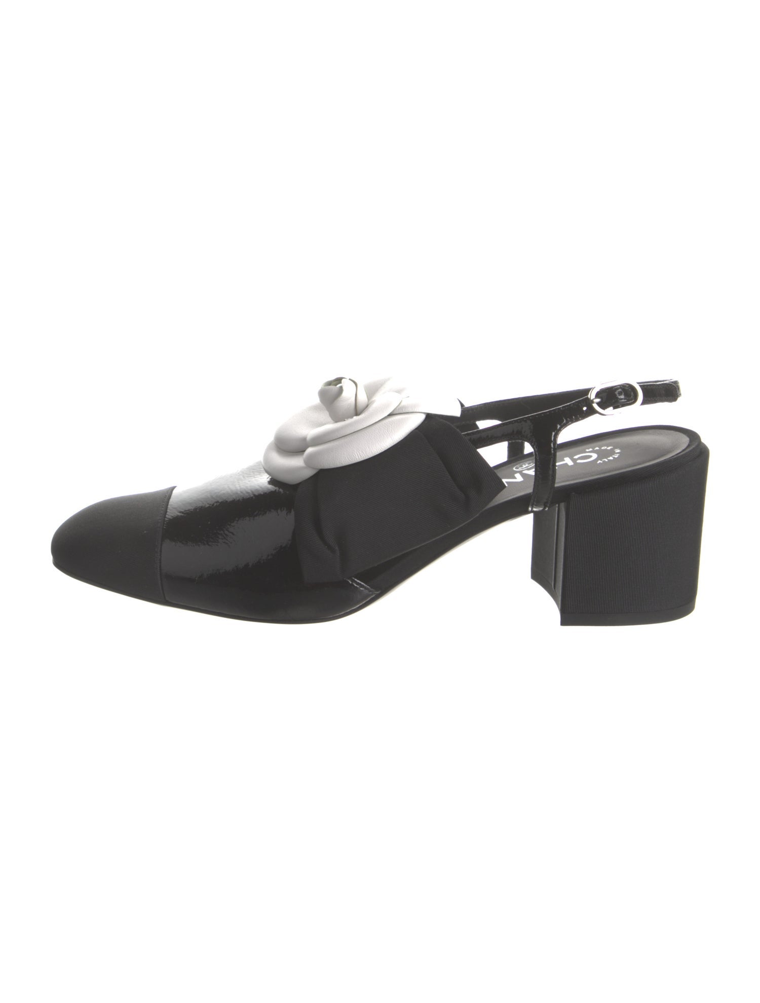Chanel 2023 Interlocking CC Logo Slingback Pumps