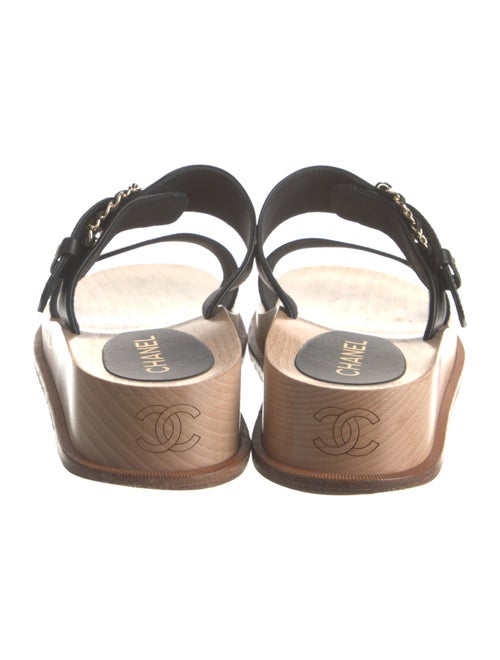 Chanel 2018 Interlocking CC Logo Slides