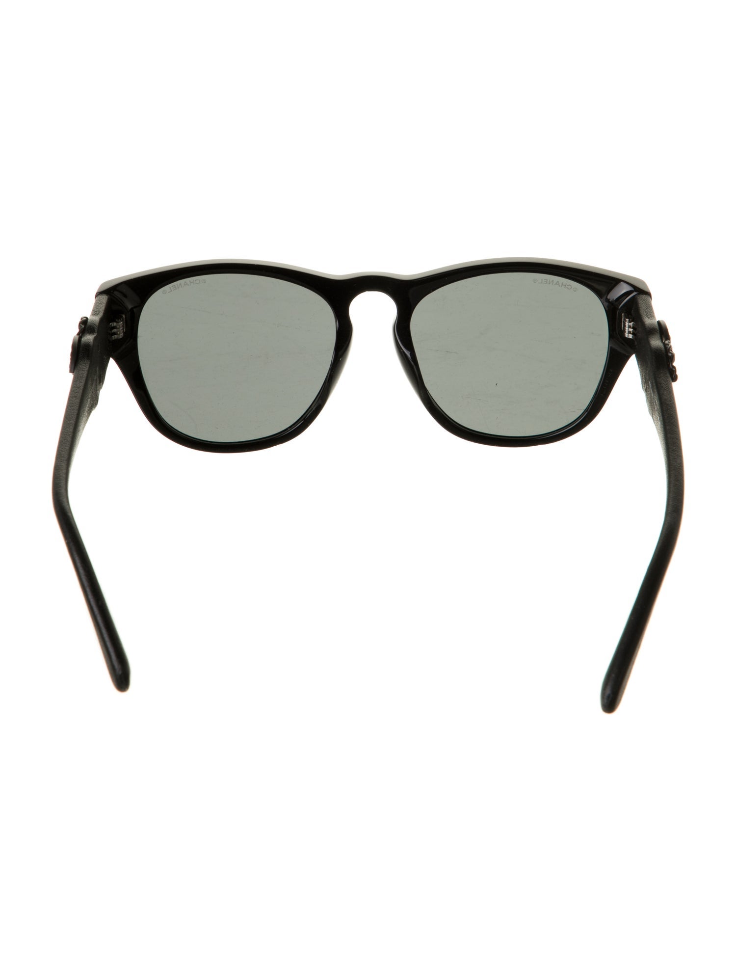 Chanel Interlocking CC Logo Wayfarer Sunglasses